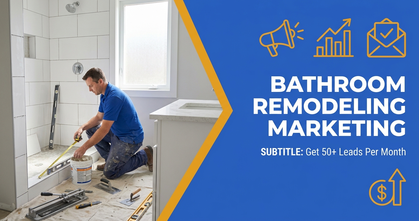 Bathroom Remodeling Marketing - Get 50+ Leads Per Month