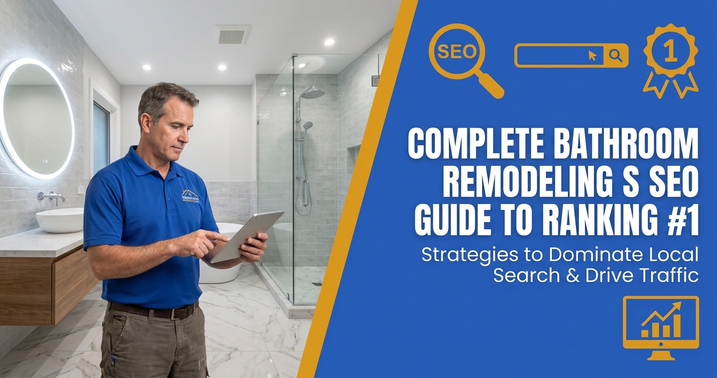 Bathroom Remodeling SEO Guide - Rank #1 on Google Maps