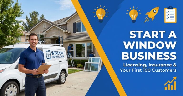 How to Start a Window Replacement Business in 2026