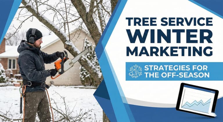 Tree Service Winter Marketing: Facebook Ads & Direct Mail