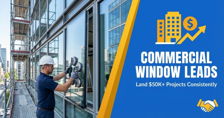 Commercial Window Leads